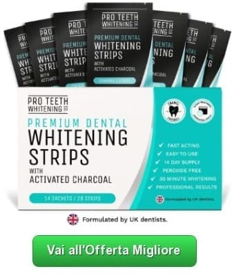 Strisce Sbiancanti Dentali Pro Teeth Whitening